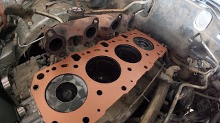 Top overhual engine 2kd toyota,, how to install cylinder head