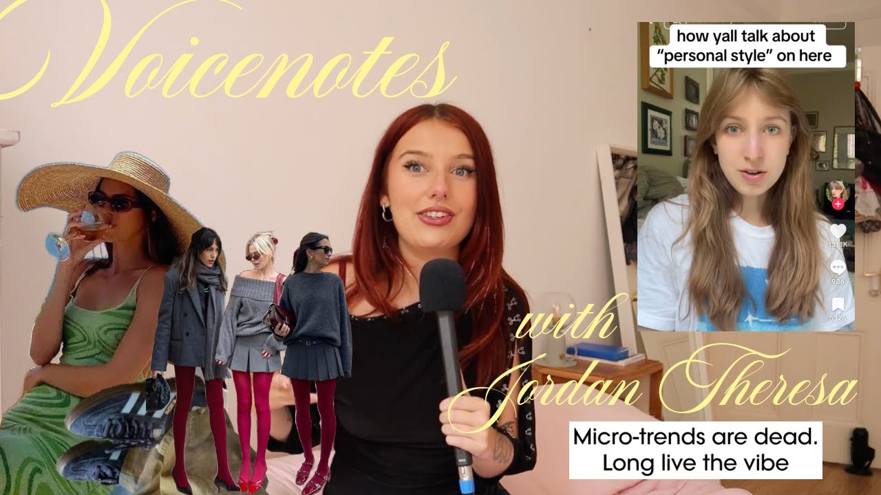 How personal style discourse ate itself | Voicenotes with Jordan Theresa