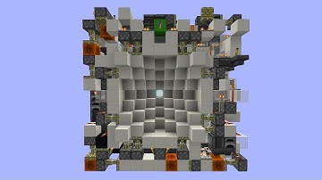 Smallest 7x7 Full-Flush Cave Door | Non-Seamless (1176Blocks)