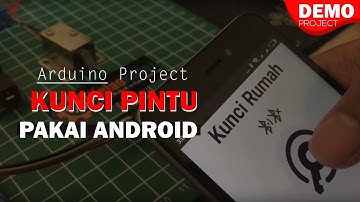 #DEMO Kunci Pintu Rumah menggunakan Android Arduino Project Solenoid HC05