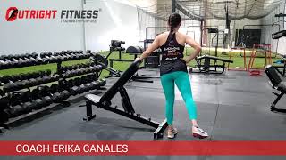 Standing Single Leg 45 Degree Hyper Extension