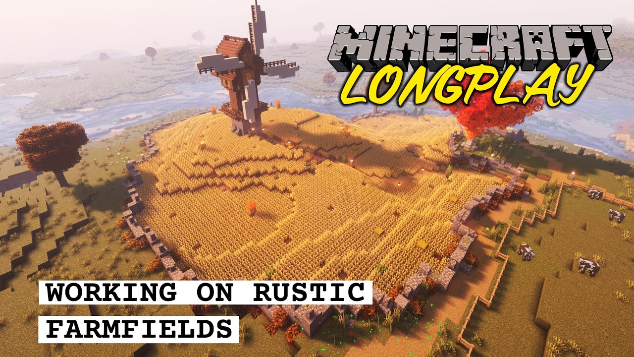 Working on the farm - Minecraft Relaxing Longplay (No Commentary) - YouTube