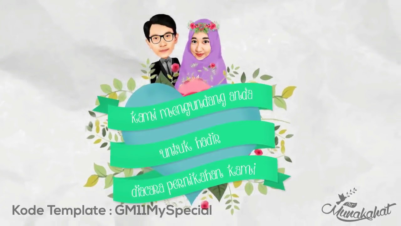 Koleksi Gambar Animasi Pernikahan Terbaru 2018 Sapawarga