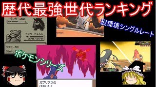 対戦で最強のポケモンはこいつだ 歴代トップメタ ランキング ソード シールド 葉っぱとみかん