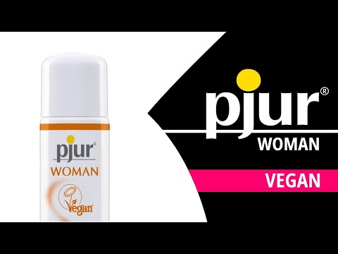 Pjur Woman Vegan смазка на водной основе из вегетарианских ингредиентов
