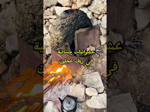 عشوائيات مسائية في ريف عجلون لتكن سعيدا عش بعيدا حياة الريف طهي في الطبيعة تراث أردني