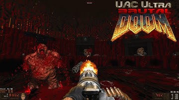 Brutal Doom [v21.13.3] | UAC Ultra - MAP07: Haymaker | 4K/60