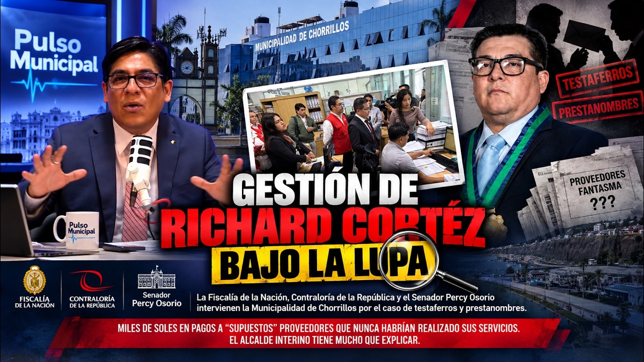 GESTIÓN DE RICHARD CORTÉZ BAJO LA LUPA 🕵️
