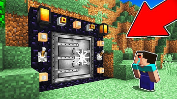 Minecraft - NOOB vs PRO : NOOB FOUND SECRET BUNKER BASE in VILLAGE! Minecraft Animation
