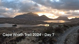 Cape Wrath Trail - April 2024 - Day 7 of 13 - Ling Hut to Loch an Nid