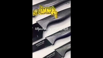 ￼Bộ dao nhà bếp 5 món LocknLock COOKPLUS CKK101S5BLK - Hàng chính hãng, có hộp sang