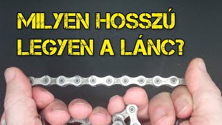 Milyen hosszú legyen a lánc?