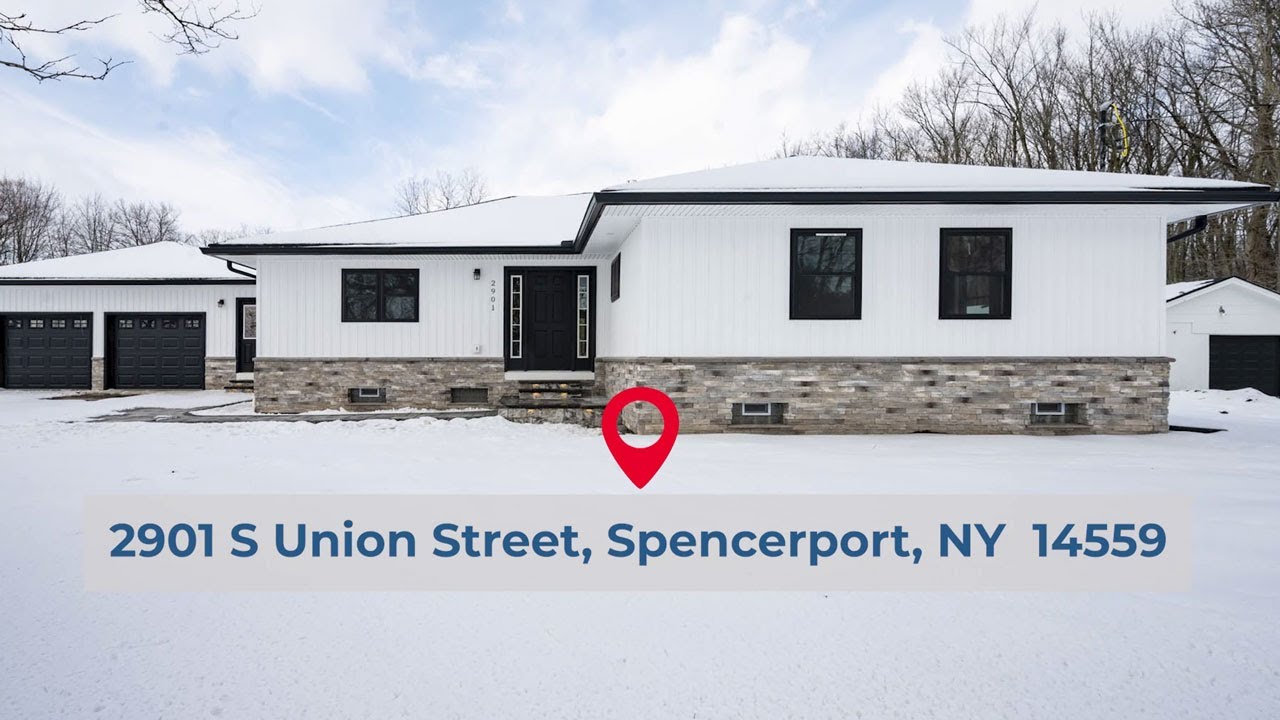 2901 S Union Street, Spencerport, NY 14559 Video Tour by R3D Media