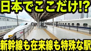 【日本唯一の光景】全国でも特殊すぎる光景ばかりの東海道新幹線・JR東海道線・伊豆箱根鉄道三島駅を訪問！この駅は面白い