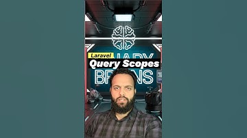 The Laravel Query Scopes SECRET Nobody Tells You.  #cleancode