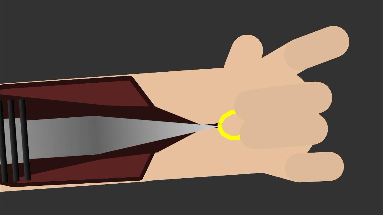 Assassin's Creed Hidden Blade Mechanism Animation Stick Nodes YouTube