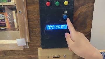 Building a Small Vending Machine using an Arduino processor; Great idea for Mechatronics Students