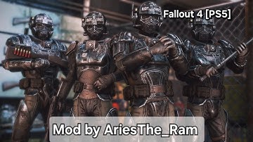 Fallout 4 [PS5] External Asset(Mod) "Boston Riot Armor"