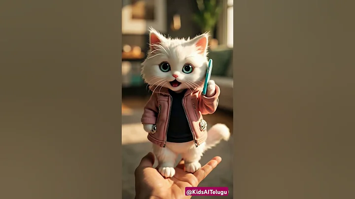 Watch the video about Hilarious Phone Call Between Tiny Cute Cats of Mom & Son | Funny Cat Shorts