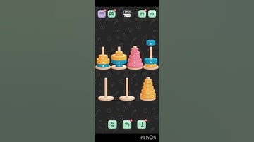 Tower of Hanoi sort level 729