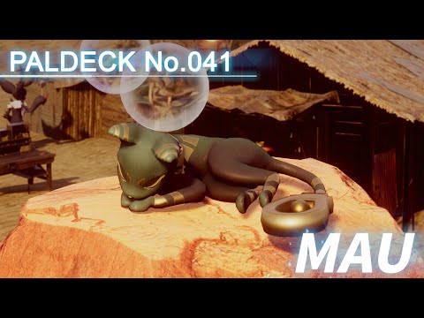 Paldeck | No.041 MAU - Palworld | Gameplay | Pocketpair