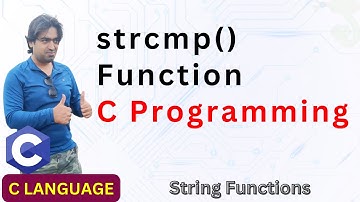 C Programming  |  strcmp( )  Function  | Hindi