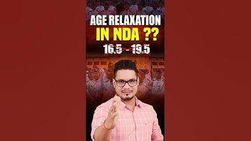 NDA 1 2026 Age Limit😲 Eligibility For NDA 2026 | Age Relaxation in NDA #NDA12026 #ndaagelimit #mkc