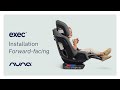 How To Install Nuna EXEC Car Seat In Forward Facing Mode Tutorial mp3