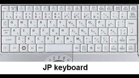 How to Change Japanese layout keyboard to English on Japanese laptops and type either
