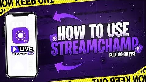 How to stream champ YouTube live ❤️❤️✅✅