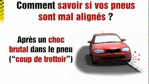 Alignement – L’importance de l’alignement des roues