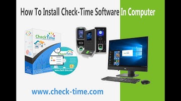how to install check time Software