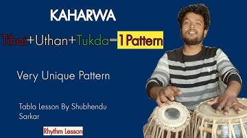 Kaharwa Tihai+Uthan+Tukda Bajaye Ek Hi Pattern Me Very Powerful Bools. Tabla Lesson By Shubh no .171