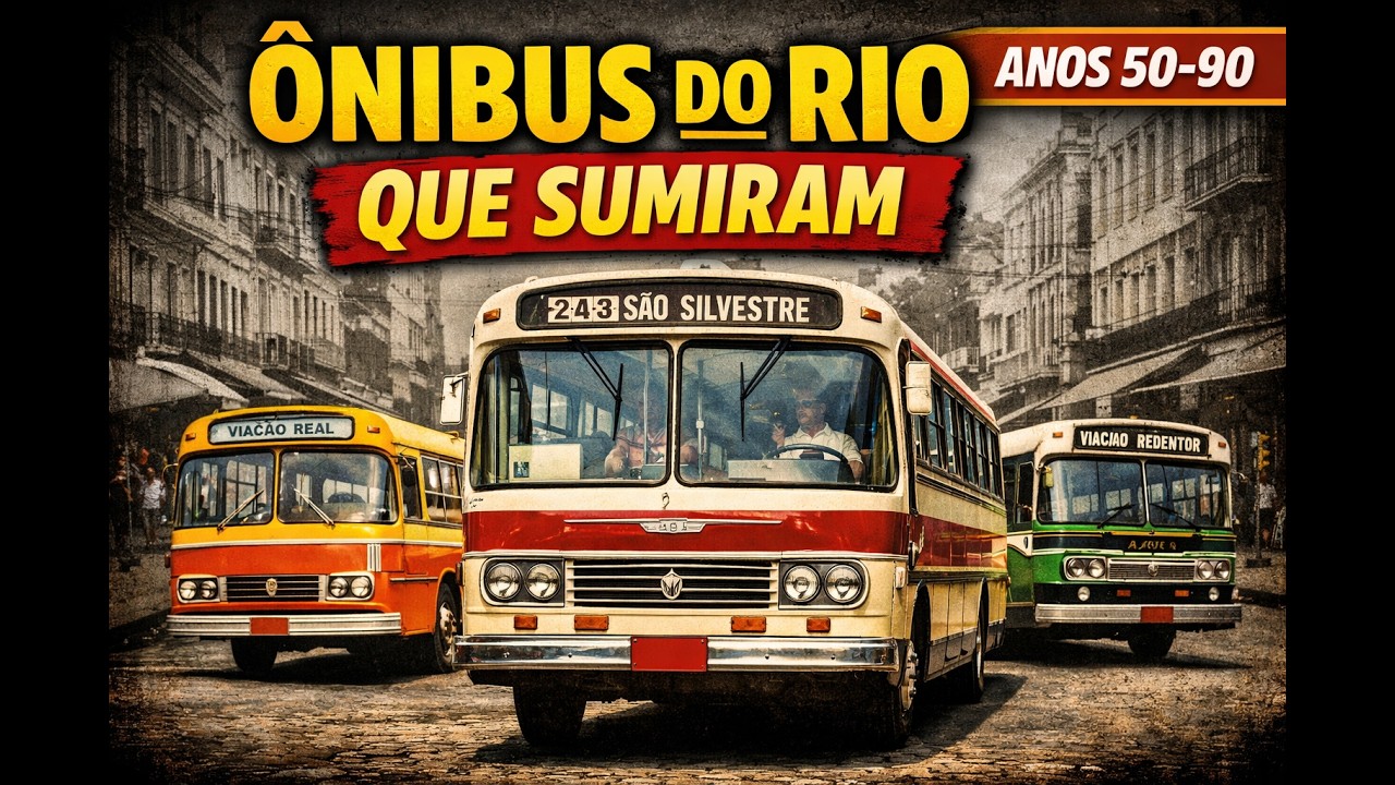 Empresas de Ônibus que Marcaram o Rio Antigo – Você Lembra Dessas?