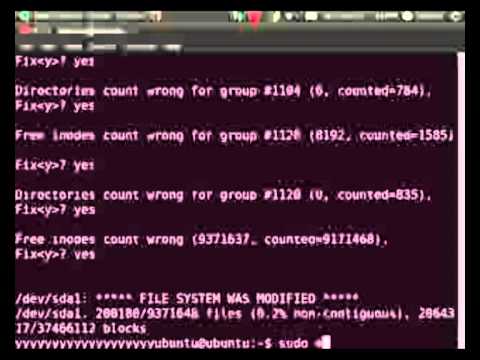 Repair a corrupt Linux ext4 file system and recover superblock - infoturtle hqdefault