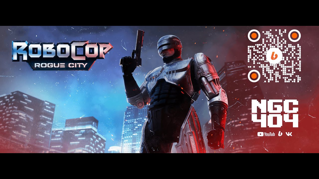 Русская озвучка RoboCop - Rogue City (VHS) от NGC404