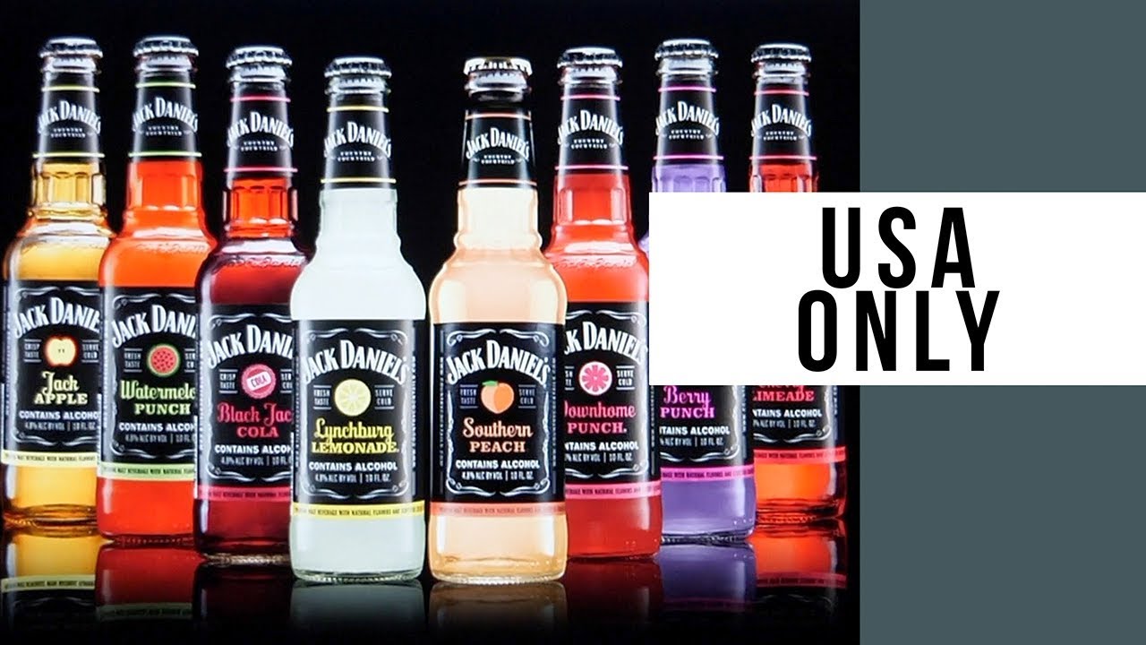 Jack Daniel's Country Cocktails Are Only Available In USA - YouTube