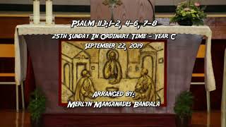 Video thumbnail of "Psalm 113: Praise The Lord, Who Lifts Up The Poor"