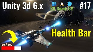 Unity 6.x (per giochi 2D) ITA #17: gestire uno HUD minimale con una health bar dinamica
