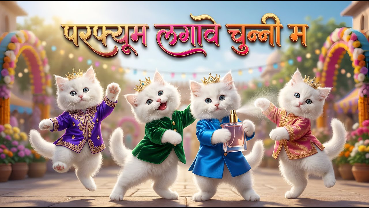 💃😻 Viral Cat Dance 2026 | Perfume Lagave Chunni Me | Hilarious Cute Dancing Cats 🐱