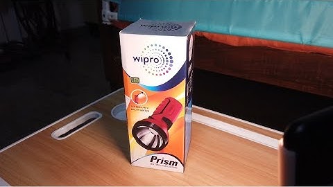 Unbox & Review | WIPRO Prism LED Torch at Rs 599 Practical | Must-Have for Every Urban Home!