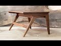 The coffee table that turned my hobby into a business  midcentury modern design  woodworking