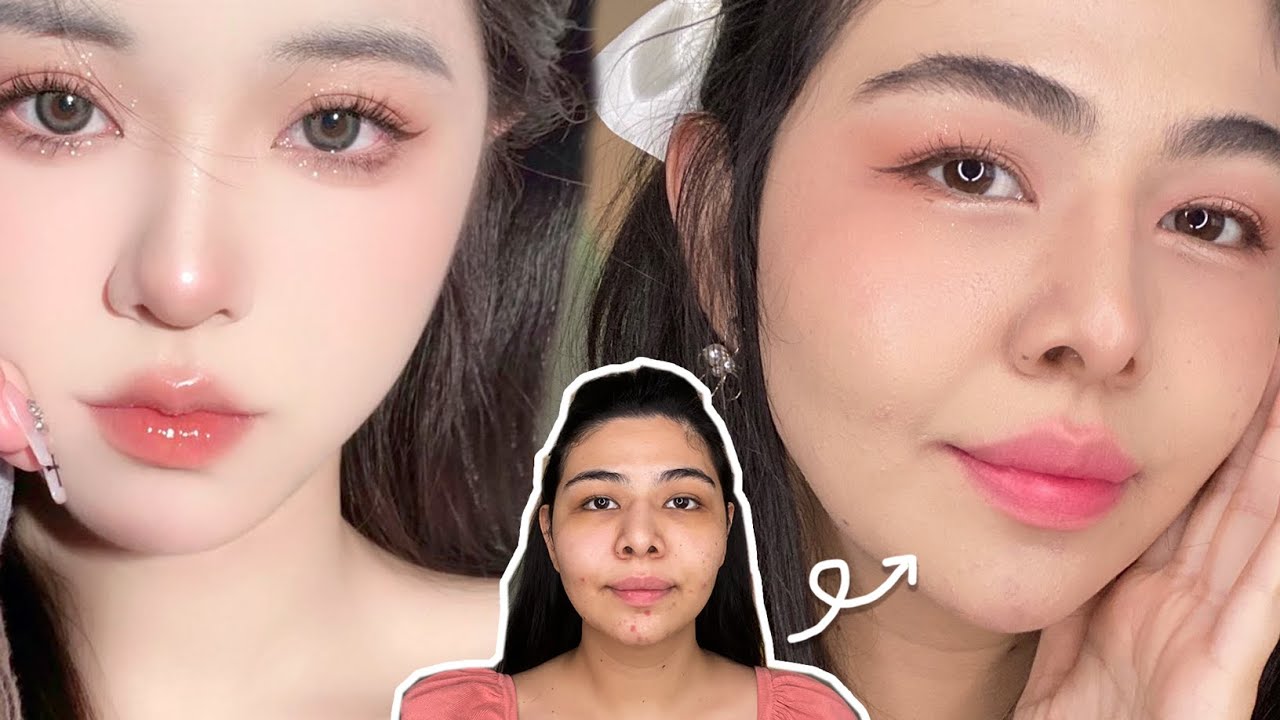 COMO maquillarse como COREANA para PARPADO CAIDO y LATINAS (gratis 🤭💸🇰🇷) | priso blossom