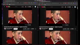 Crazy Ukrainian Kid Crying Played 4 Times