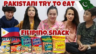 Pakistani Trying Filipino Snack For The First Time Teen Edition