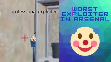THIS GUY IS THE WORST EXPLOITER IN ARSENAL ( Roblox: Arsenal)