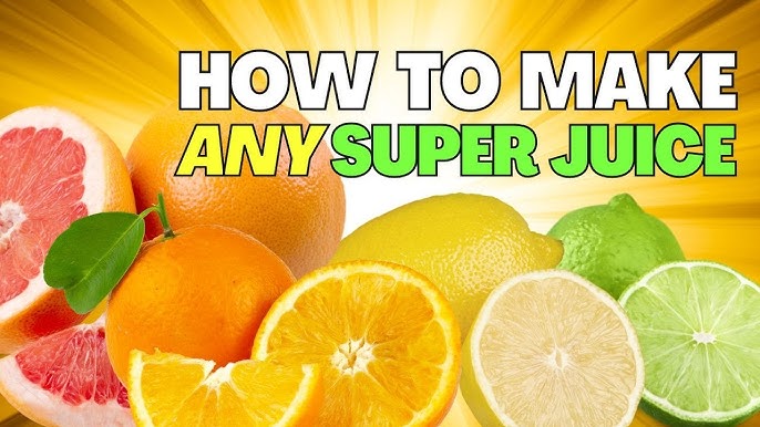 SUPER JUICE - How to Get 8x as Much Juice From One Citrus?