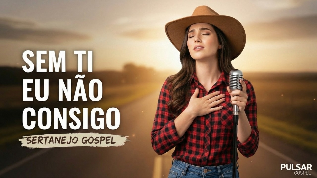 Sem Ti Eu Não Consigo | Sertanejo Gospel de Adoração