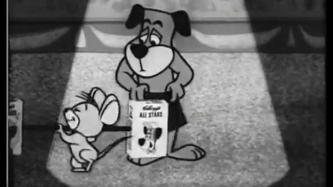 HUCKLEBERRY HOUND & KELLOGG'S - 60 - B&W :   HB-42 thru HB-47:   (6  Commercials)
