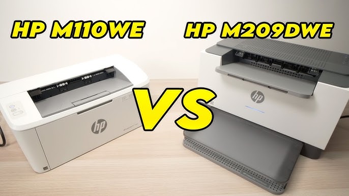 HP LaserJet M110we Laser Printer Review - YouTube